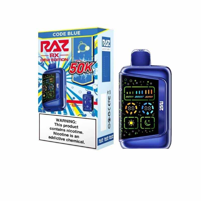 RAZ RX50000 Code Blue disposable vape