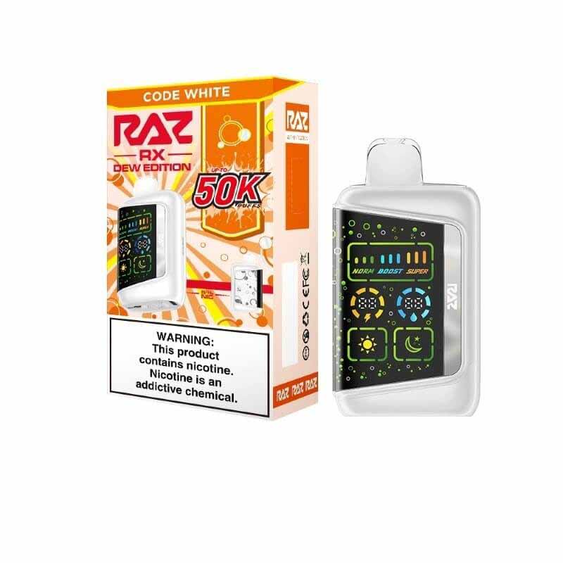 RAZ RX50000 Code White disposable vape