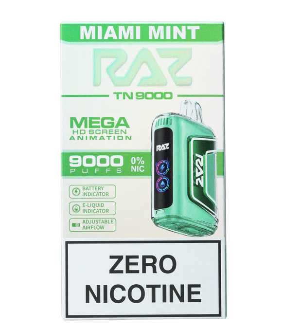 nicotine free RAZ disposable vape